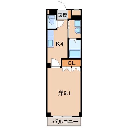 橋本駅 徒歩20分 2階の物件間取画像